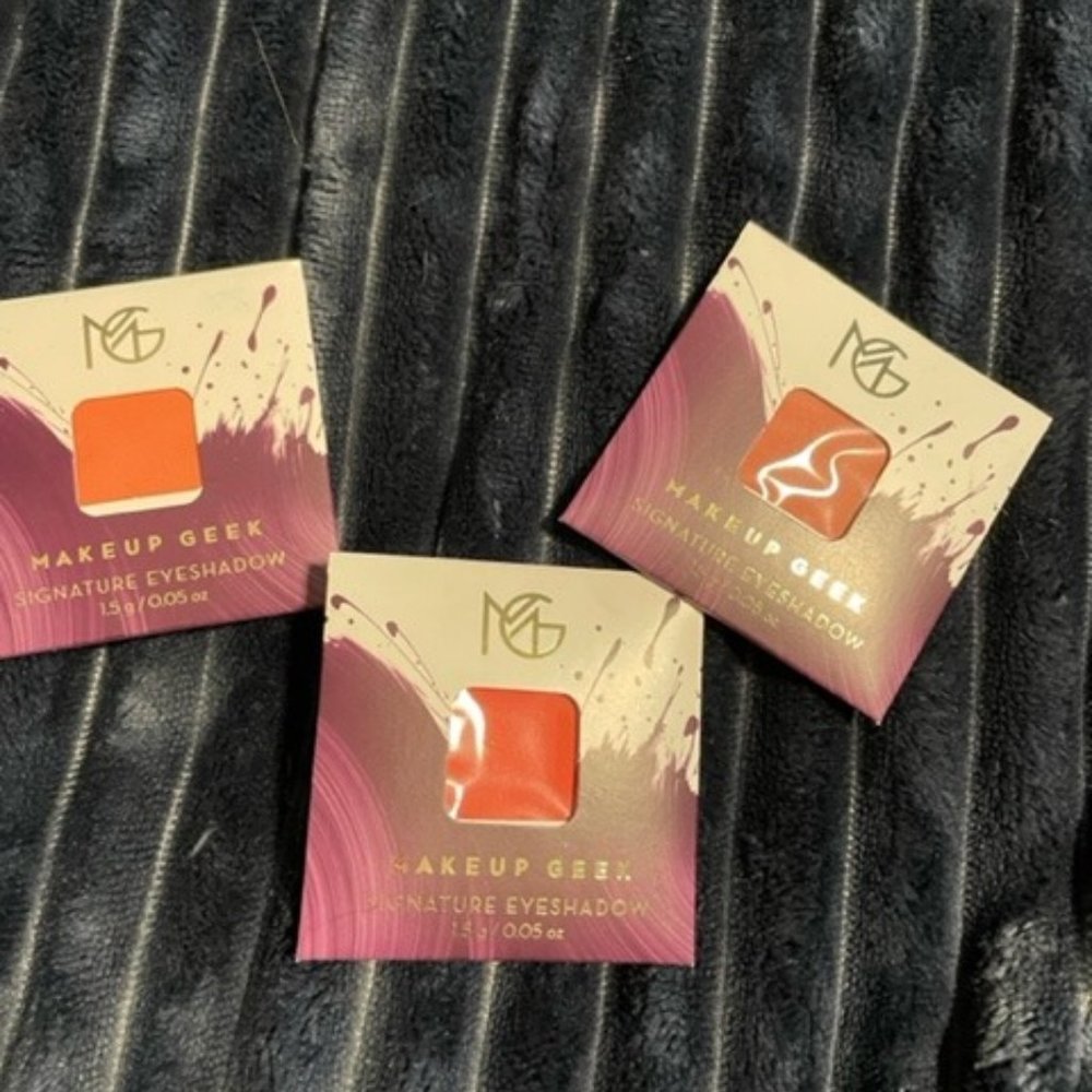 Makeup Geek - Indvidual shades - NEVER USED